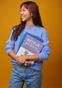 Box thématique retour de congé maternité pour salarié "Retour en boite" par luundi.fr