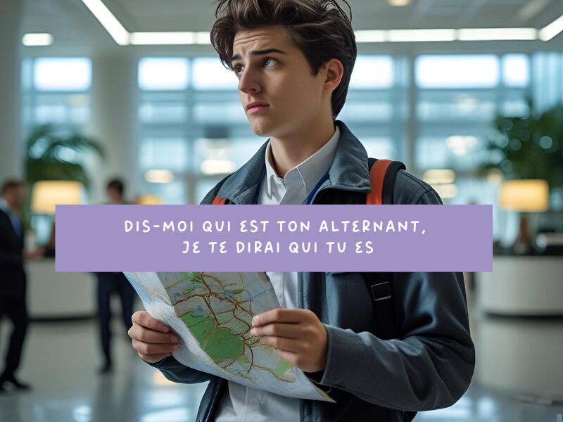 Dis-moi qui est ton alternant, je te dirai qui tu es.