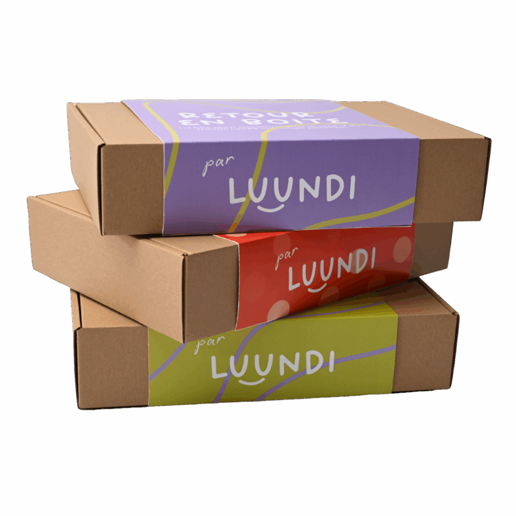 Luundi 3 box retour en boite, mémoire de boite, cap sur ta boite