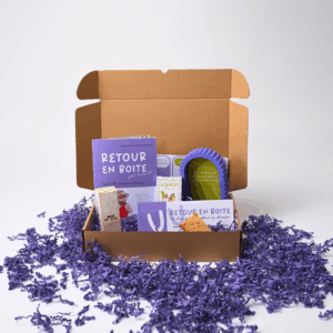 Luundi box "Retour en boîte" ouverte